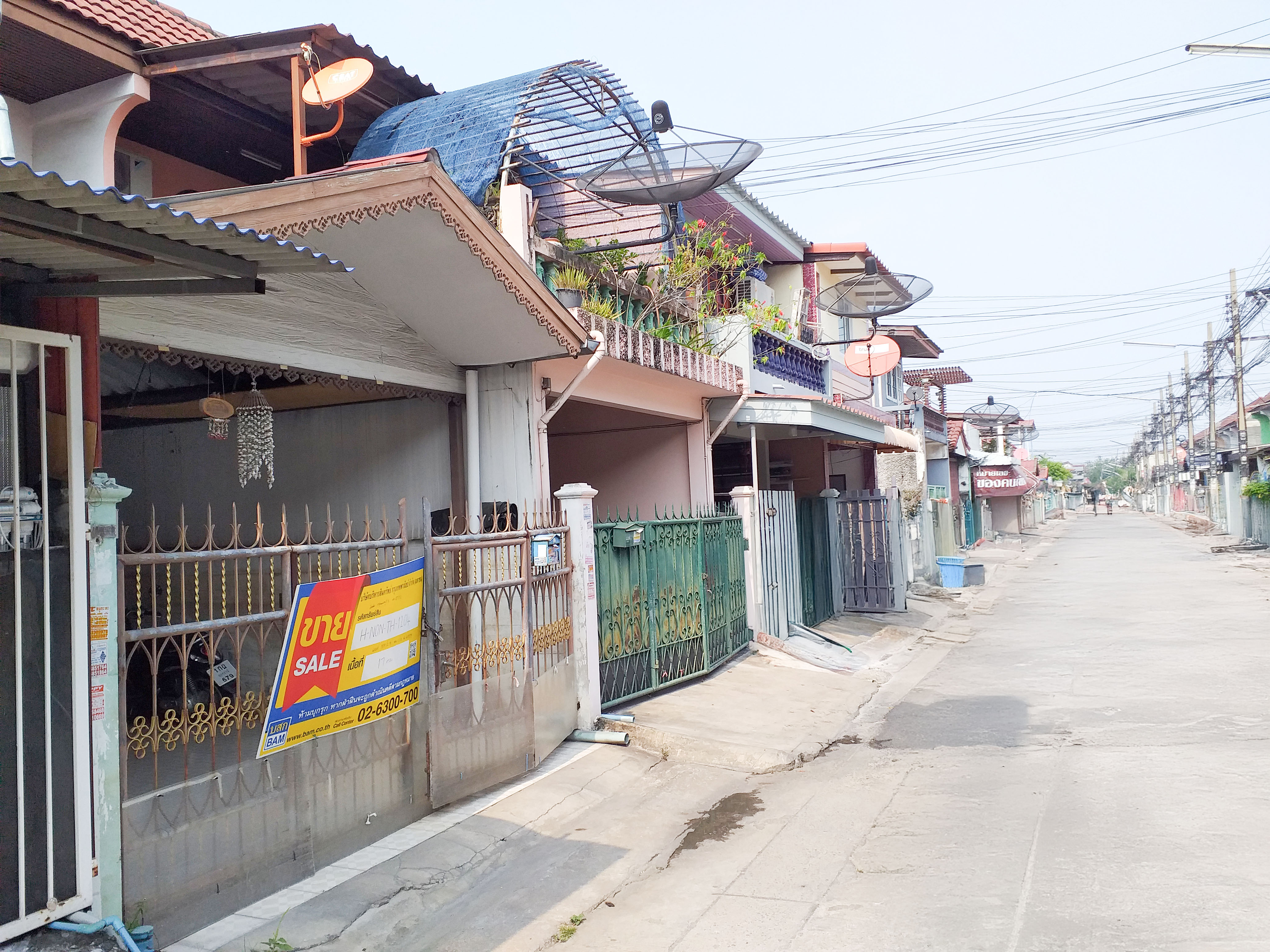 ทาวน์เฮ้าส์ โครงการหงษ์ประยูร 1 นนทบุรี