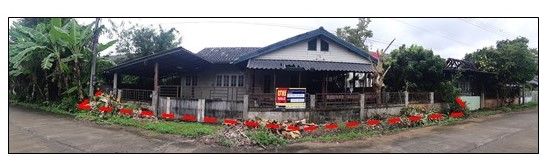 Single Detached House in Chiang Rai
เนื้อที่ 3 ไร่ 80 ตารางวา มี 4 ห้องนอน 3 ห้องน้ำ 1 ห้องครัว 1 ห้องรับแขก 1 ห้องทำงาน
Land area 3.8 rai, 4 bedrooms, 3 bathrooms, 1 kitchen, 1 living room, 1 office
