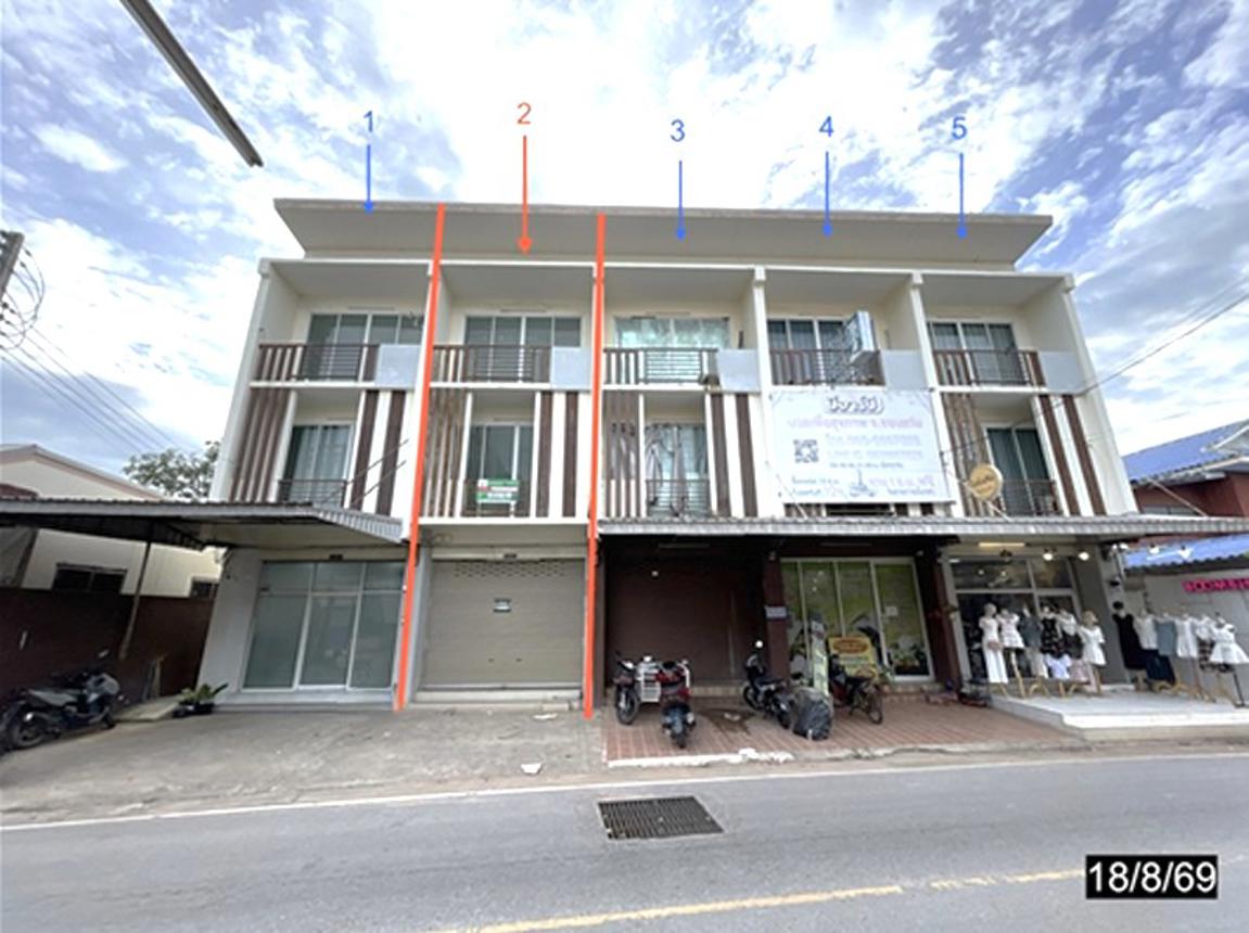 Commercial Townhouse in Khon Kaen City, Khon Kaen Province