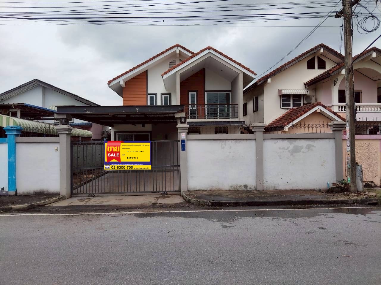 บ้านเดี่ยว 2 ชั้น โครงการเปรมฤทัยฟ้าหลวง