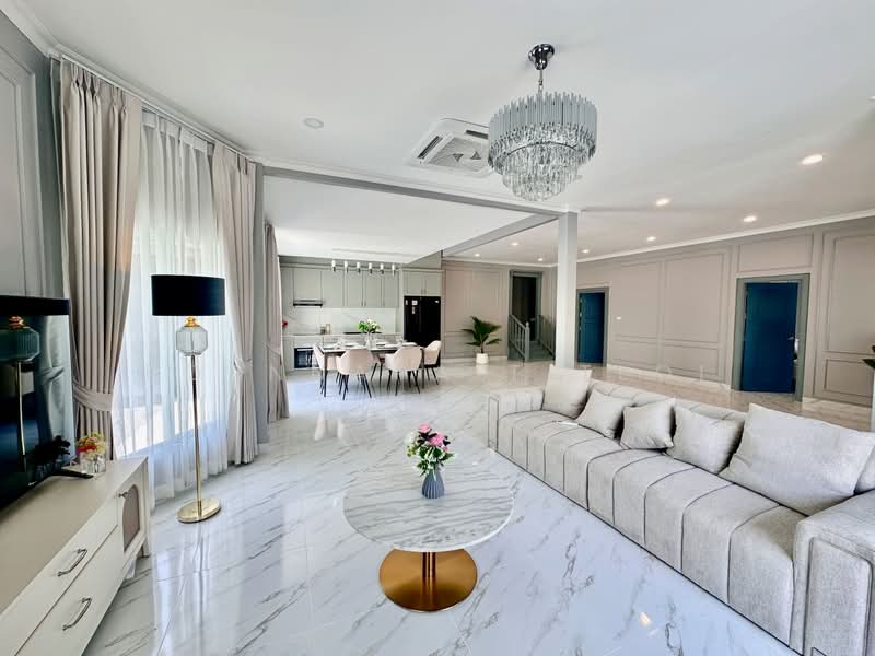 ready-to-move-in pool villa in Srisuk Village Pattaya, Chon Buri (Pattaya)