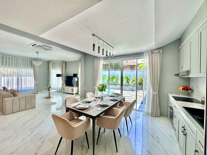 ready-to-move-in pool villa in Srisuk Village Pattaya, Chon Buri (Pattaya)