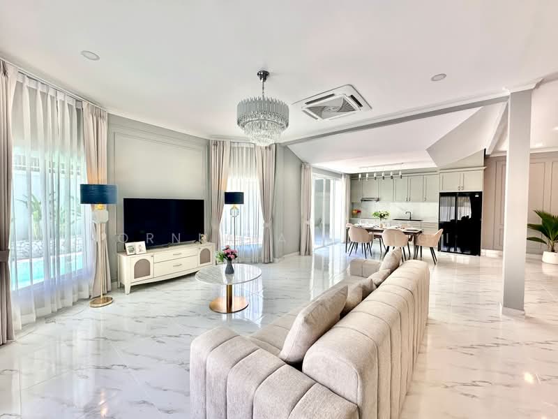 ready-to-move-in pool villa in Srisuk Village Pattaya, Chon Buri (Pattaya)