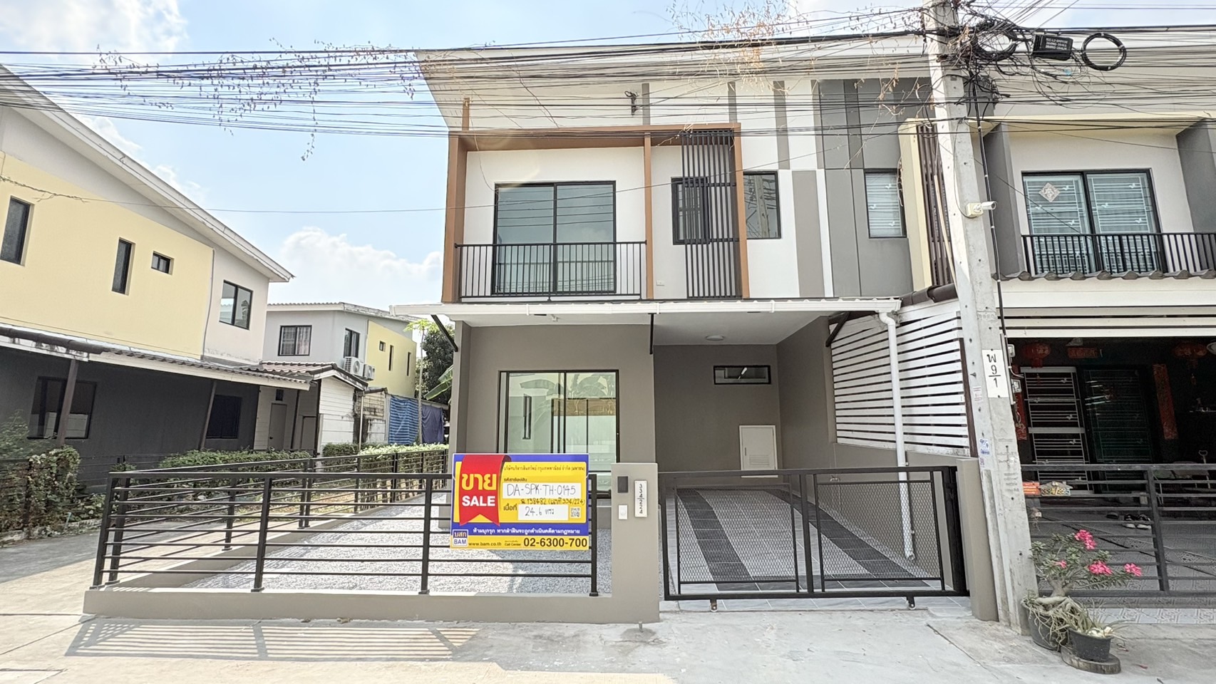 ทาวน์เฮ้าส์ 2 ชั้น โครงการเดอะคอนเนคสุวรรณภูมิ 29 บางพลี
