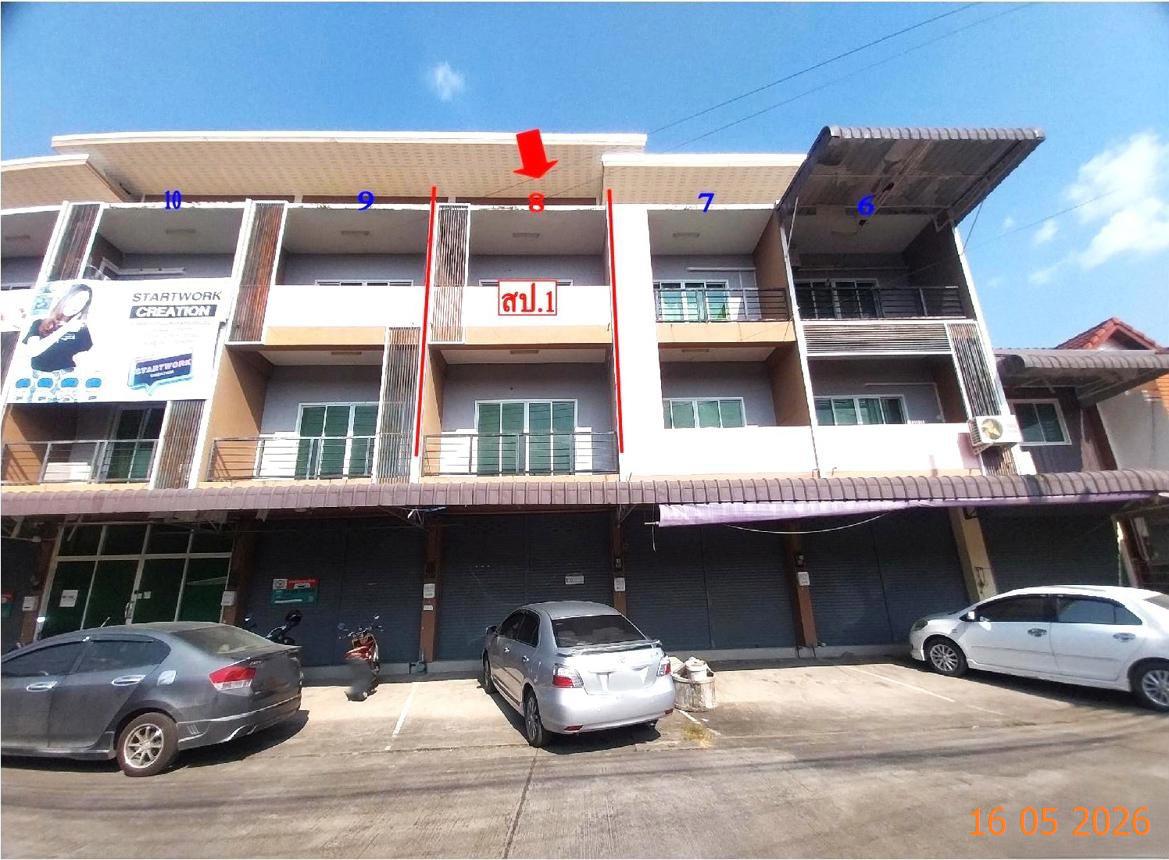 บ้านพักอาศัยพาณิชย์ เปี่ยมสุขพลาซ่า สันกำแพง เชียงใหม่
