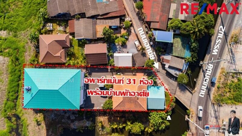 อาคารหอพัก อพาร์ทเม้นท์ 4 ชั้น ต.บางน้ำจืด อ.เมืองสมุทรสาคร จ.สมุทรสาคร 74000, Samut Sakhon