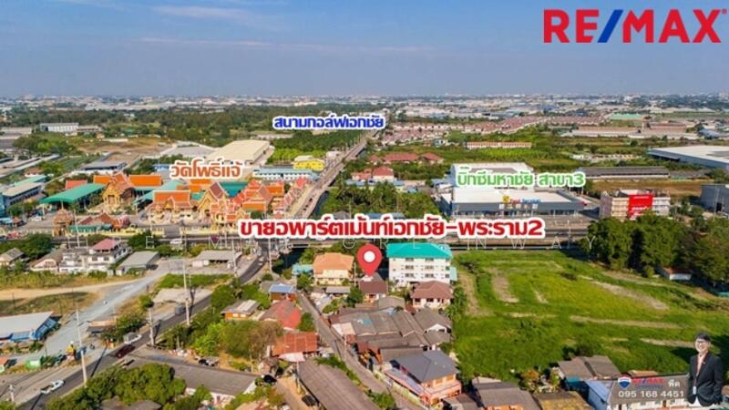 อาคารหอพัก อพาร์ทเม้นท์ 4 ชั้น ต.บางน้ำจืด อ.เมืองสมุทรสาคร จ.สมุทรสาคร 74000, Samut Sakhon