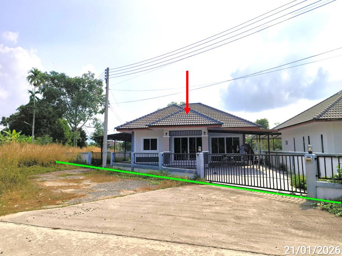 Single Detached House at Jirawat Garden Home, Rayong Camp House