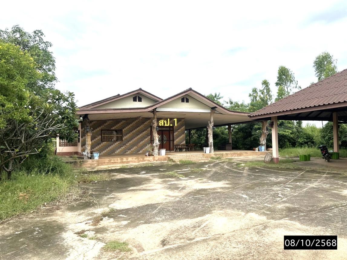 Single-detached house, rural style, Si Sa Ket, Roi Et