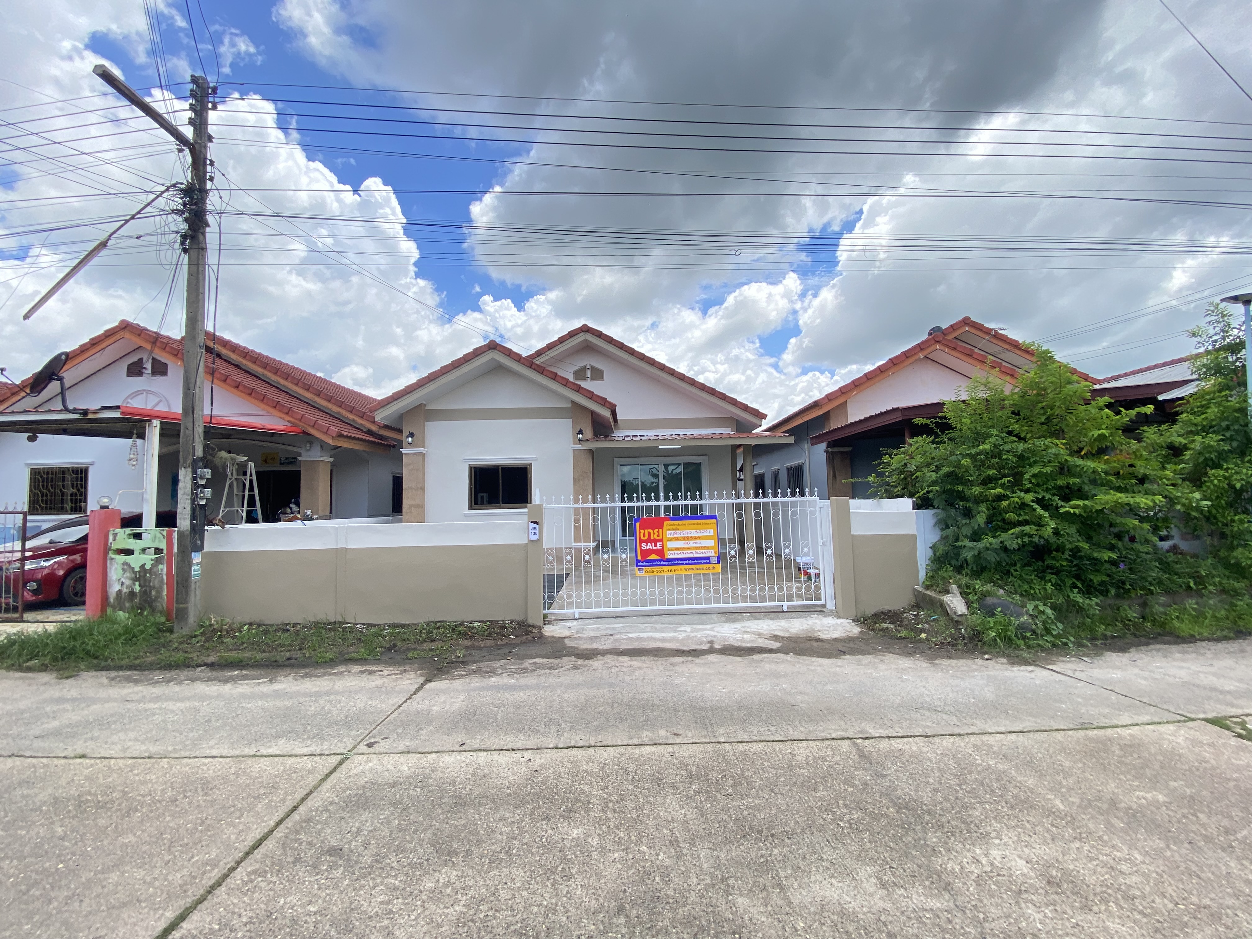 Single-story detached house, Ing Fan Na Mueang project: Newly renovated