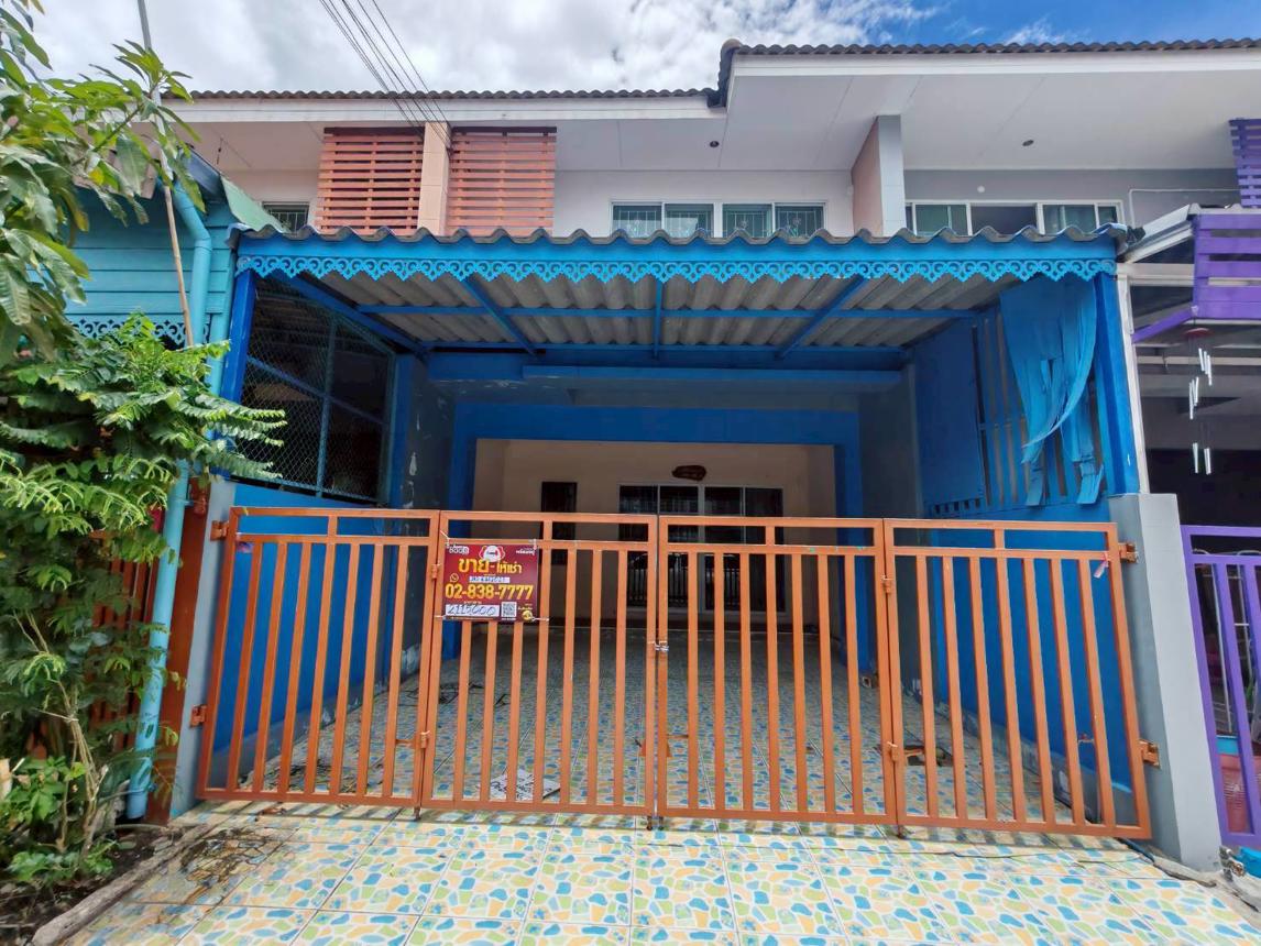ทาวน์เฮ้าส์ บ้านจัดสรร สุขสำราญลีฟวิ่ง พระสมุทรเจดีย์ สมุทรปราการ