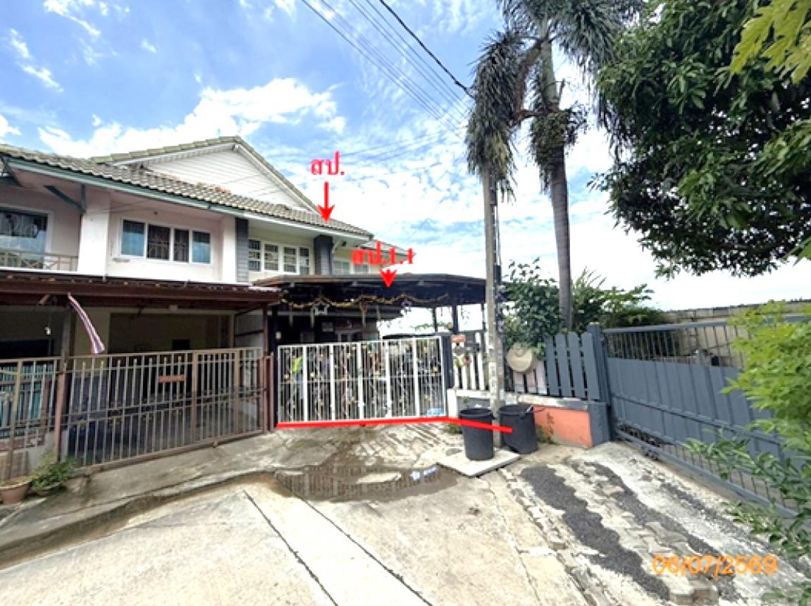 ทาวน์เฮ้าส์ บ้านพฤกษา ริมคลอง 3 บางบัวทอง นนทบุรี