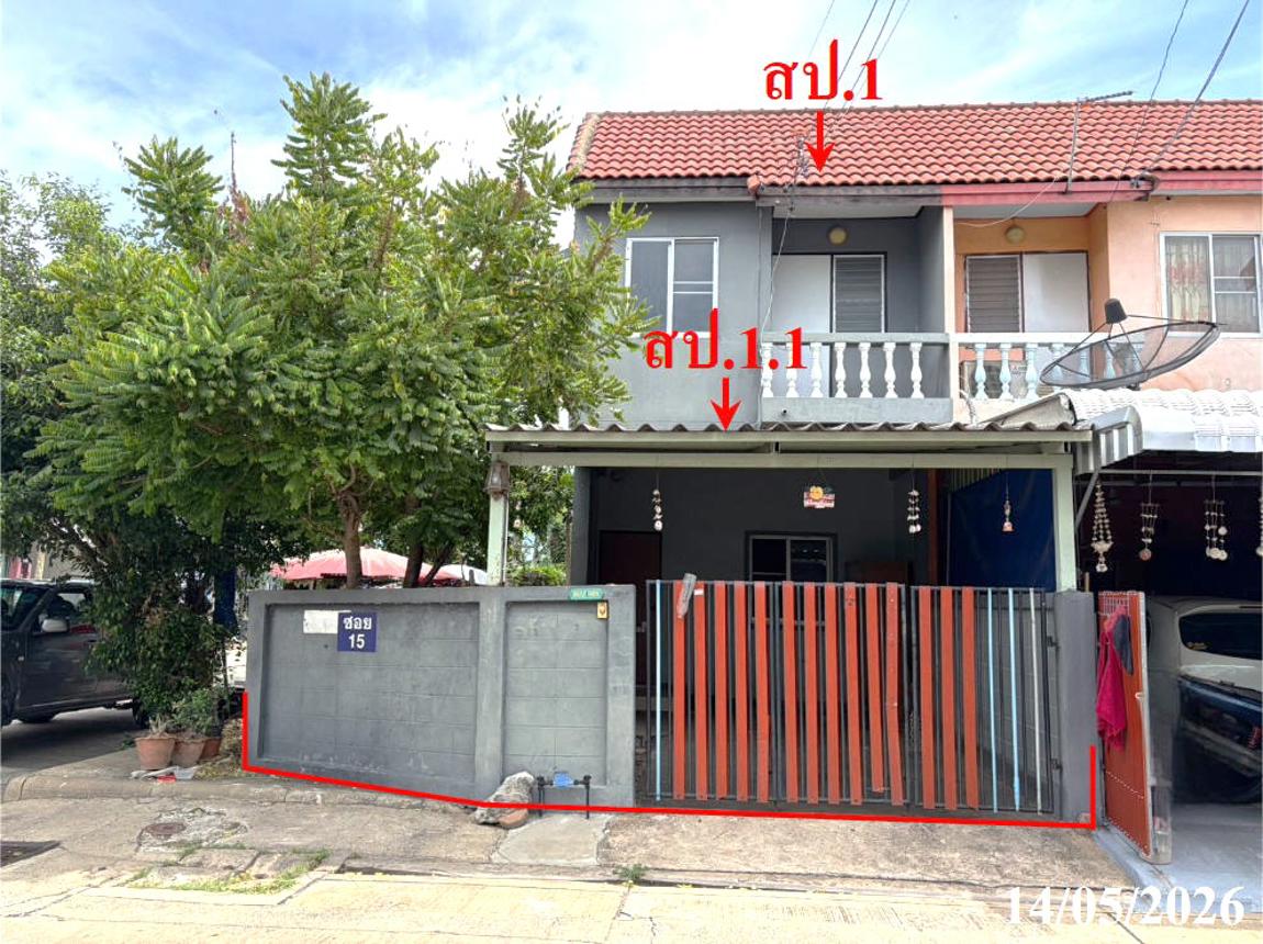 ทาวน์เฮ้าส์ บ้านกฤษณา 2 สามโคก ปทุมธานี