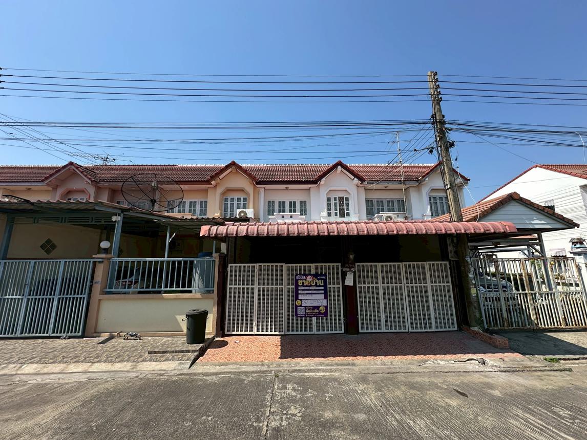 ทาวน์เฮ้าส์ บ้านแพรมาพร เพลส คลอง 4 รังสิต ธัญบุรี ปทุมธานี