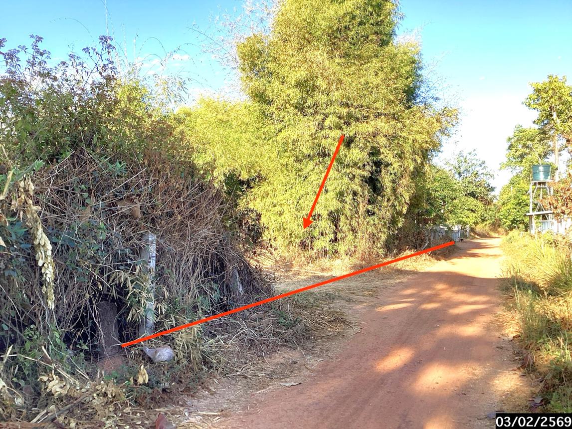 Vacant land for sale in Sakon Nakhon Province.