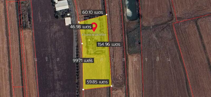 Land for sale, 6 rai, filled in, Tha Khai, Chachoengsao, Chachoengsao