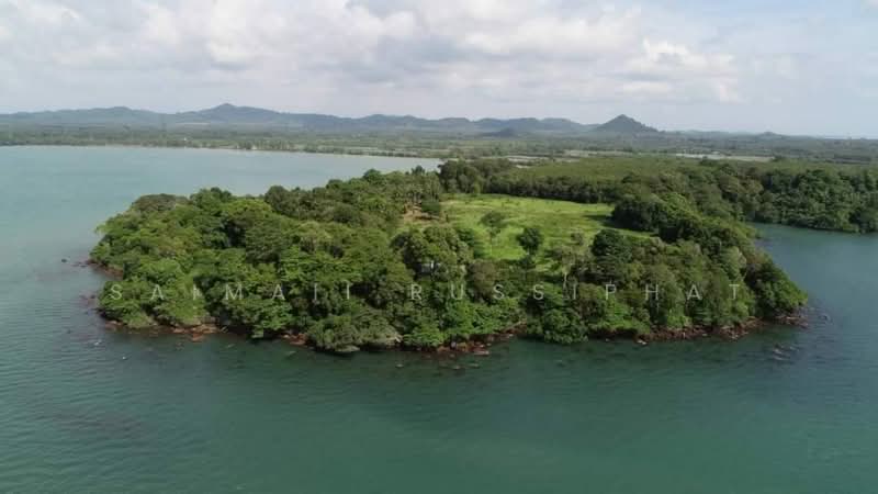 For sale 37 rai Seafront Land plot in Trat Near Koh Chang pier, Trat