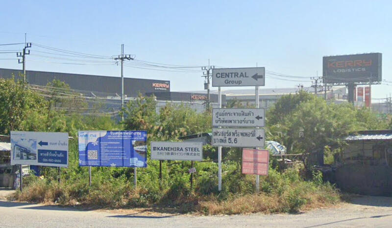 Land for sale, Bang Phli, purple plan, Samut Prakan
