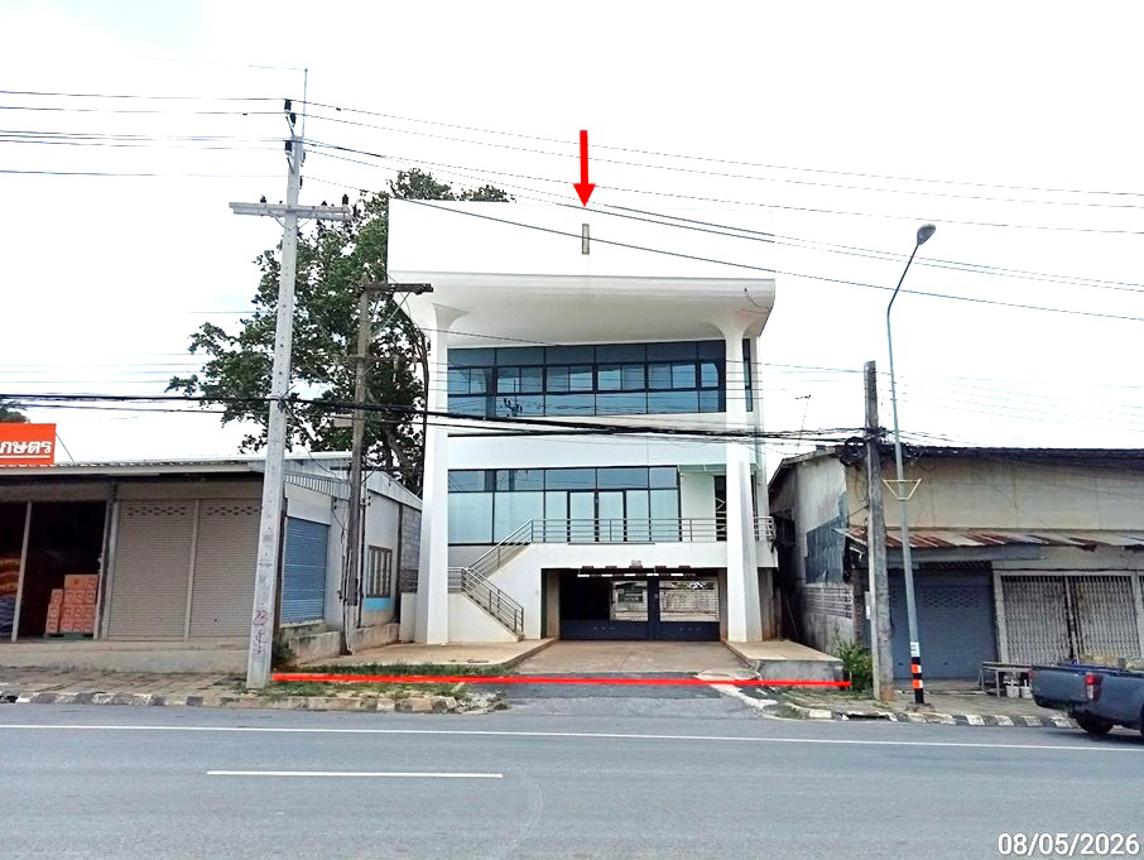 อาคารที่ทำการสาขา อาคารปิดทำการ สาขาวังน้ำเขียว วังน้ำเขียว นครราชสีมา