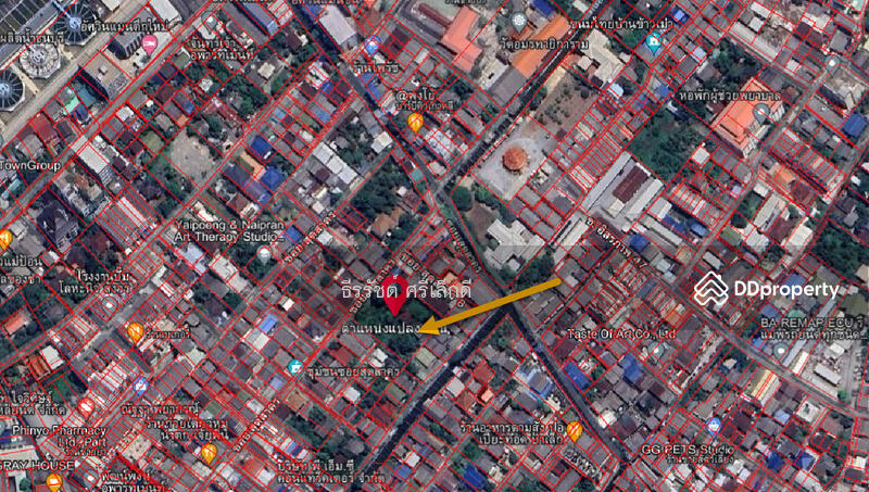 Land for sale in Bang Khun Non, Bangkok Noi, Prannok, Bangkok