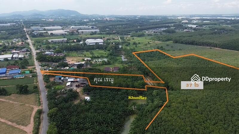 Land for sale 37 Rai closed to Klong Ta Tai, Rayong
