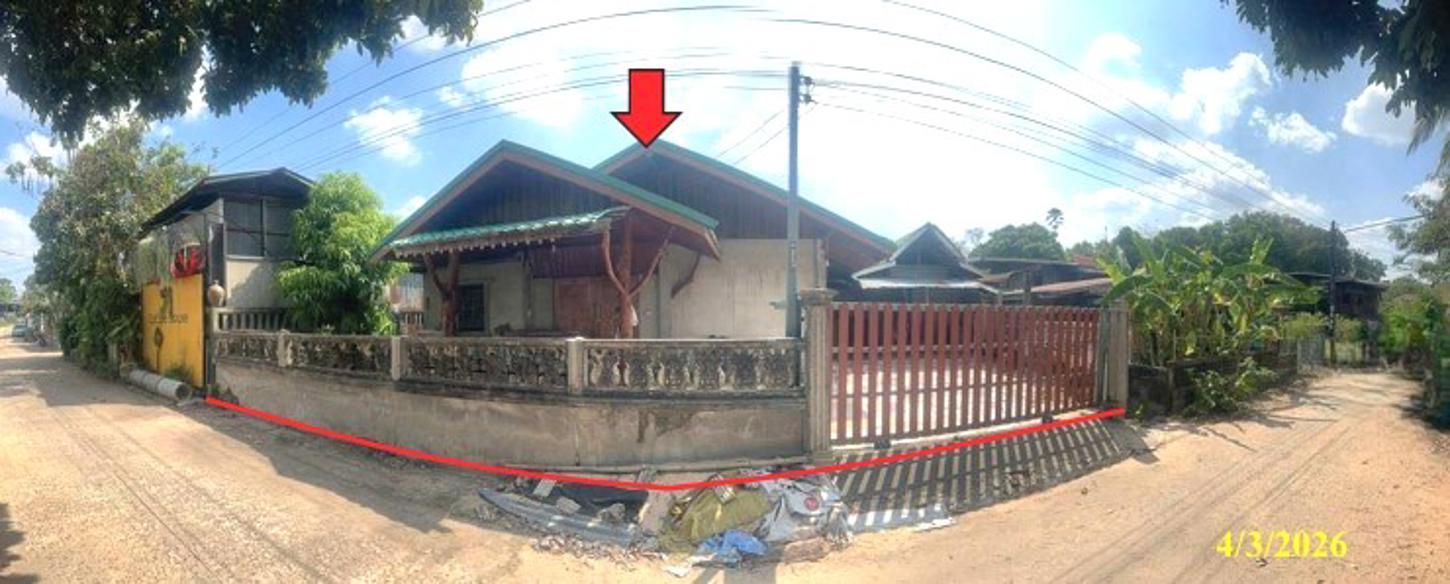 บ้านเดี่ยว โนนใหญ่ เขื่องใน อุบลราชธานี