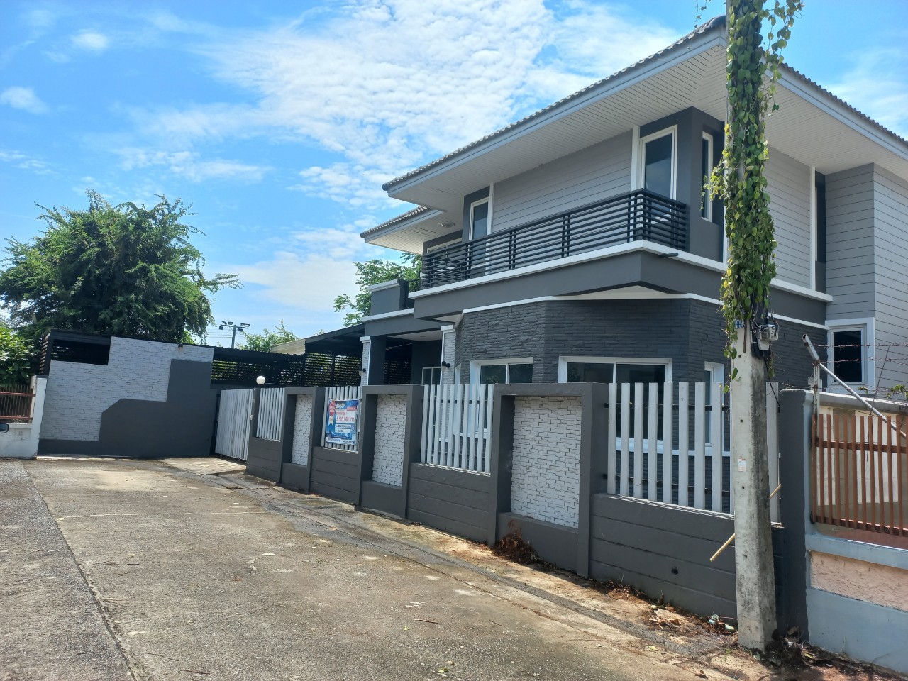 บ้านเดี่ยว โครงการพร้อมสุขพาร์ค อโยธยา : ปรับปรุงใหม่