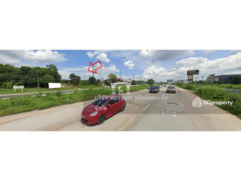 43983 – ขายที่ดิน ติดถนนใหญ่ บางนา-ตราด ช่วงระยอง (ทล.36) เนื้อที่ 30-3-8.80 ไร่, Rayong