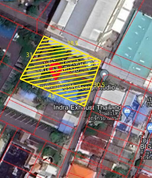ขายที่ดิน 314 ตรว.แถมบ้าน ซอยเฉลิมพระเกียรติ ร.9 ซอย14 แยก1 ที่ดินแปลงมุมสวย, Bangkok