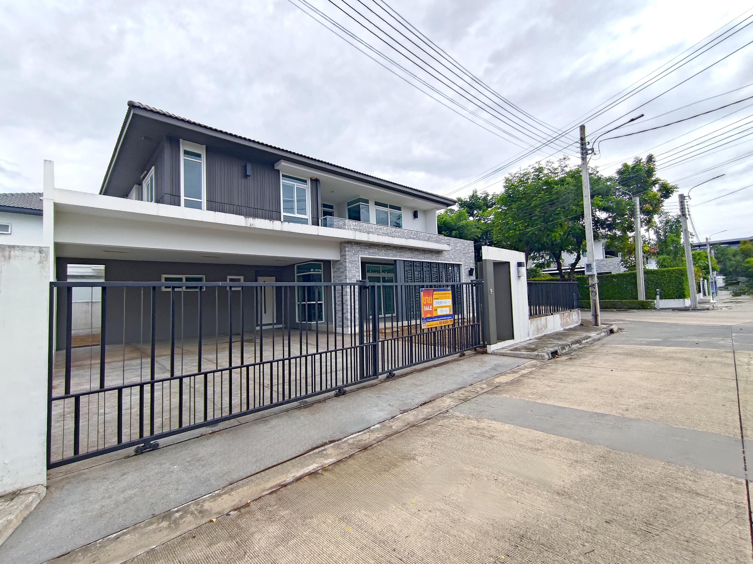 บ้านเดี่ยว โครงการมัณฑนา ราชพฤกษ์-สะพานมหาเจษฏาบดินทร์ฯ นนทบุรี