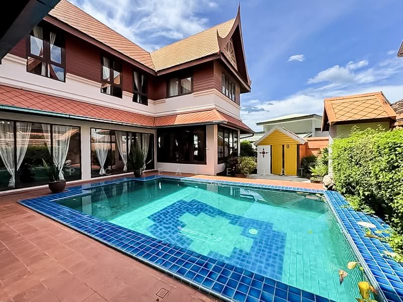 Single House with Private Pool for Sale in Jomtien, Chon Buri (Pattaya)