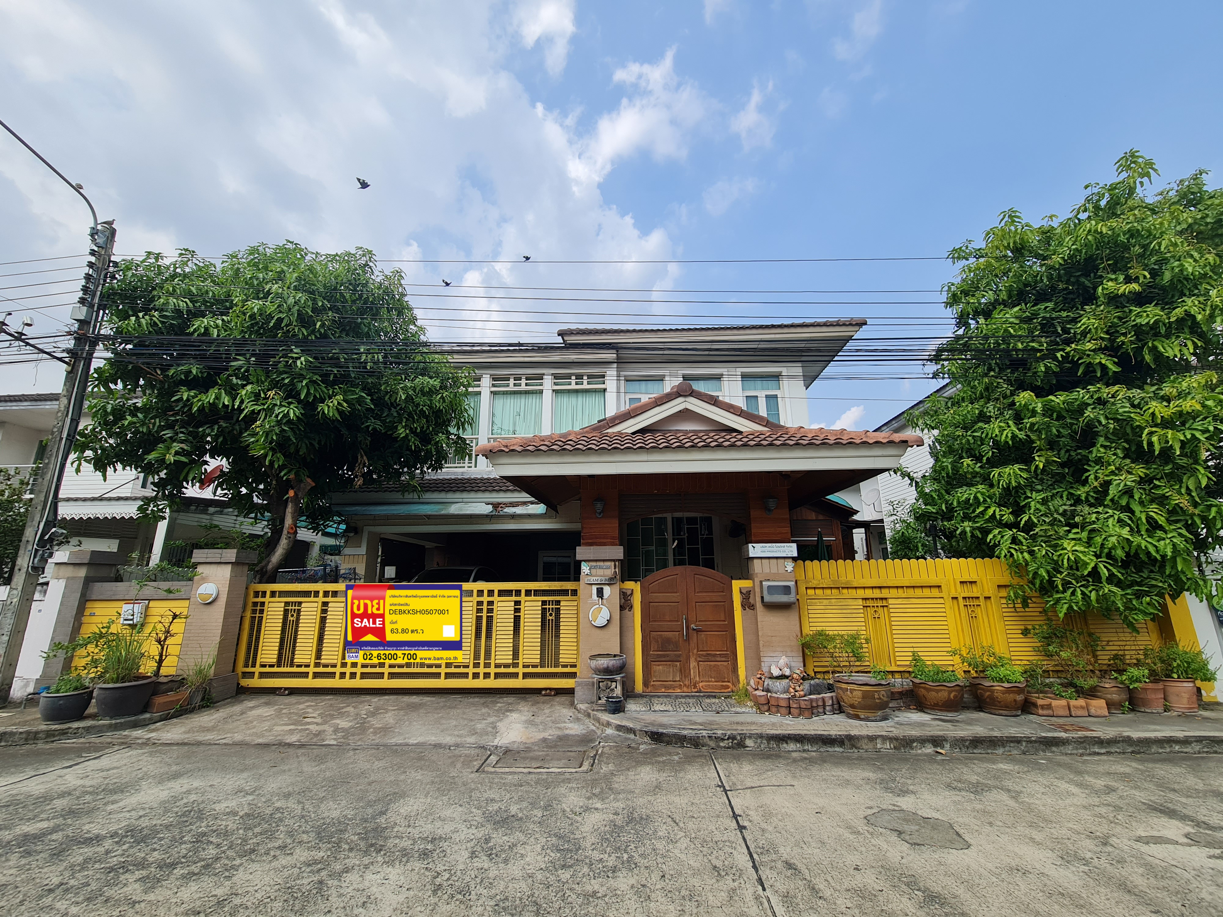 Single-family house in Grand Bangkok Boulevard Ratchada-Ramintra project.