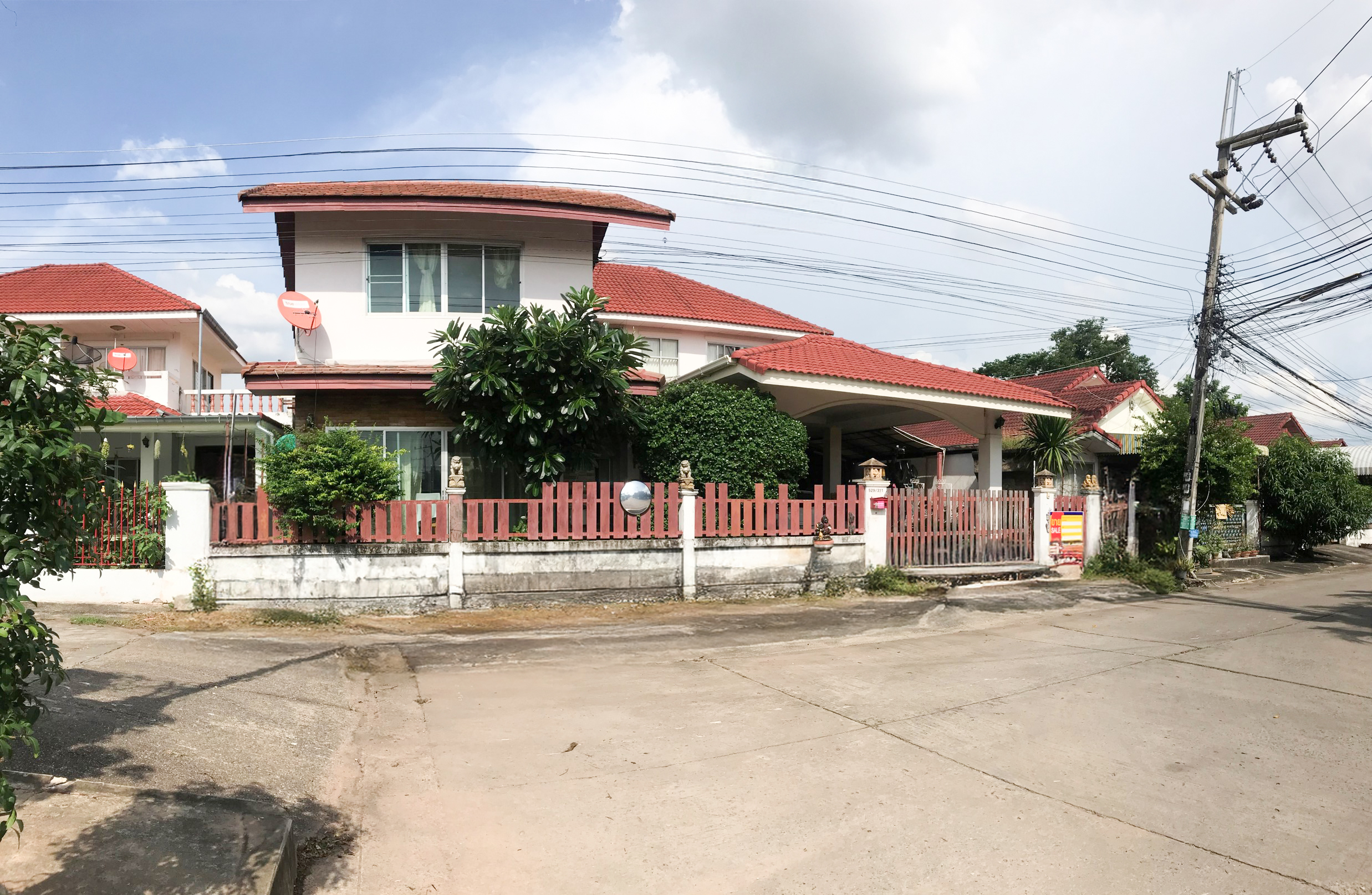 บ้านเดี่ยว 2 ชั้น โครงการแก่นทองธานี เมืองขอนแก่น