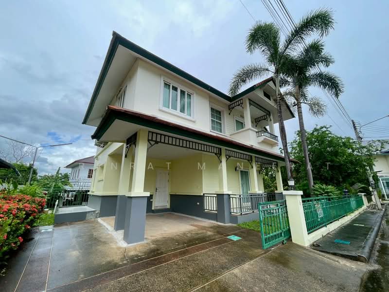🏡🌿 ขายบ้านเดี่ยวสไตล์ร่วมสมัย กลิ่นอายคลาสสิก-โคโลเนียล (Colonial House) อบอุ่น ฟีลบ้านสวนร่มรื่น, Chiang Mai