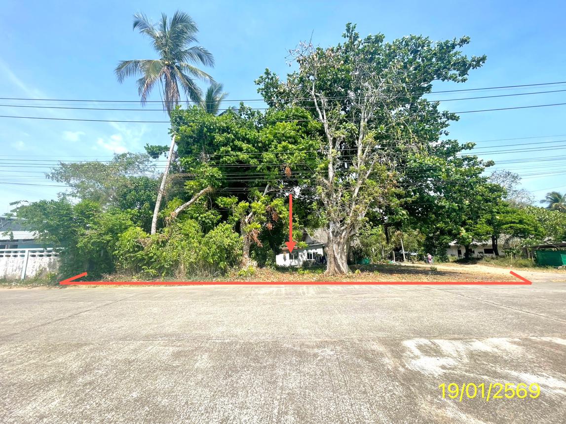 Vacant land in Satun Province, with a view of the Andaman Sea.