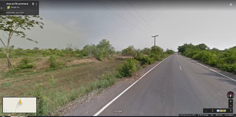 Vacant land next to a paved road, from Ban Non Tun to Ban Khok Klang., Khon Kaen
