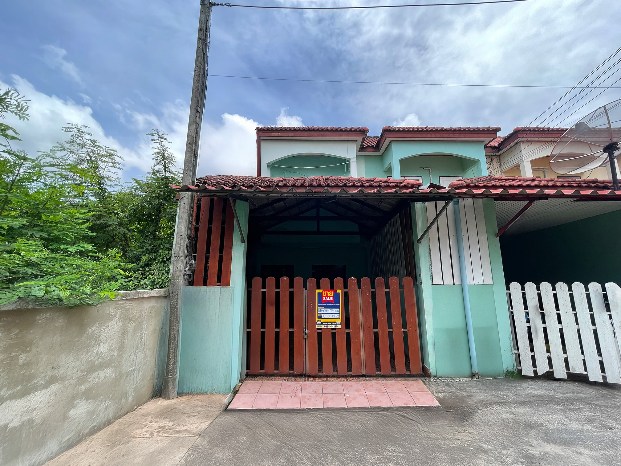 Townhouse project Suk Jai Villa 1 in Chonburi City