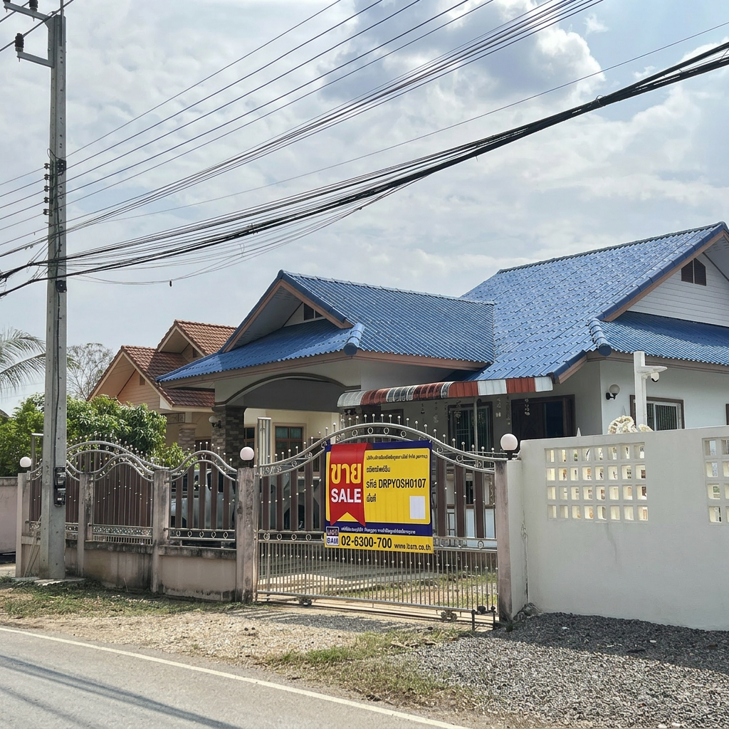 บ้านเดี่ยว พะเยา อากาศเย็นสบาย