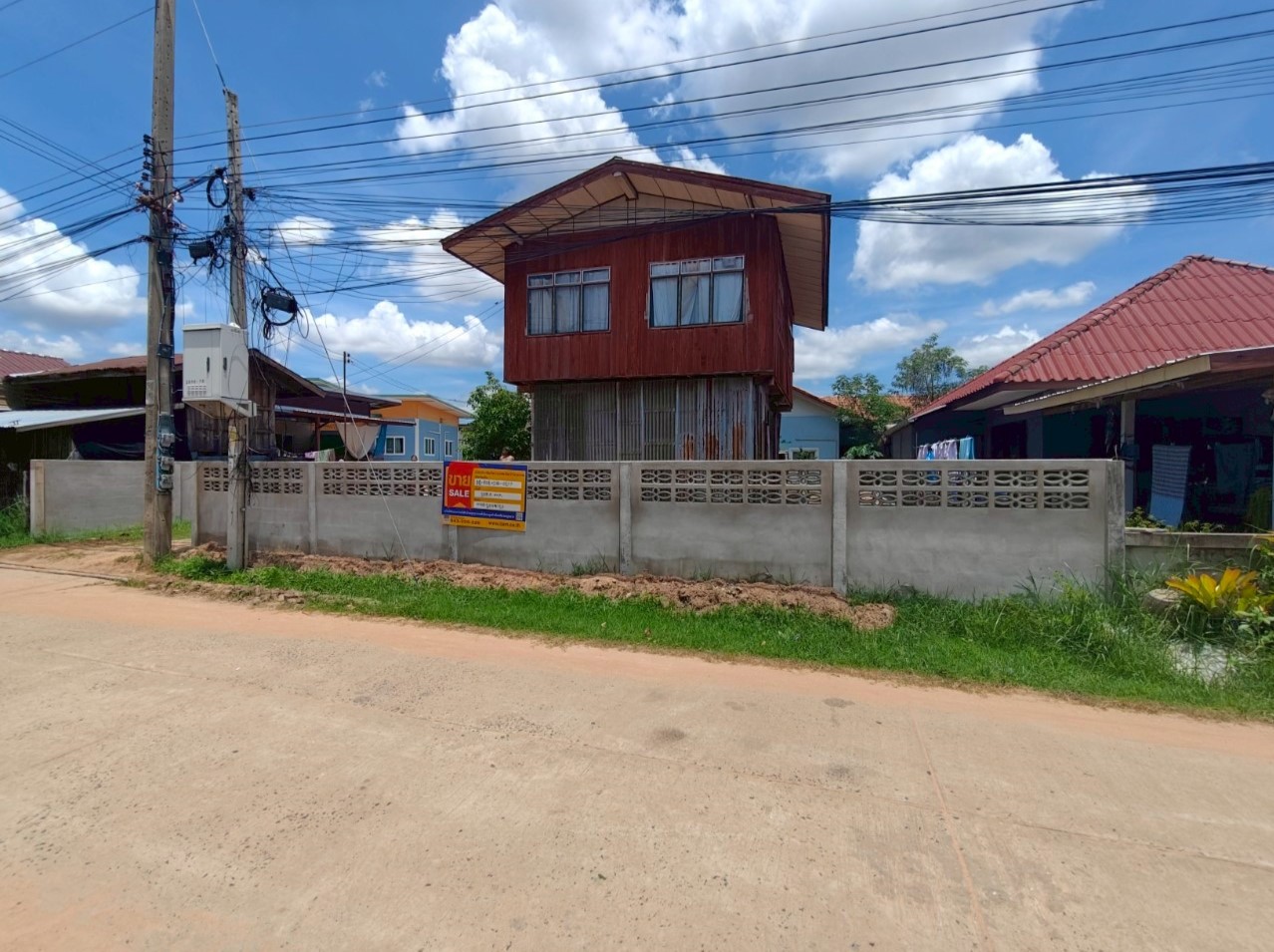 Single-family detached house, semi-solid, 2-storey, Sri Somdet District