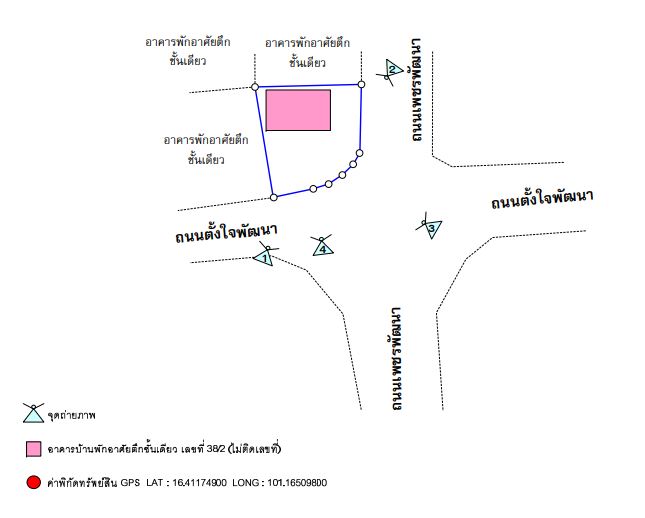 บ้านพักอาศัยตึกชั้นเดียว เมืองเพชรบูรณ์