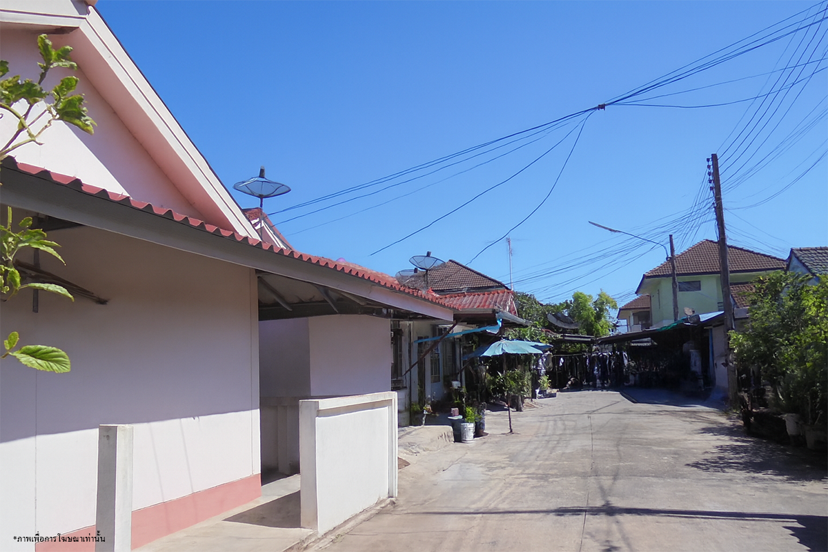 ทาวน์เฮ้าส์ โครงการบ้านณัฐวดี ธัญบุรี