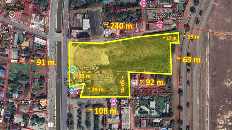 Land for Sale Near Chiang Mai Airport Size 13 Rai, Chiang Mai