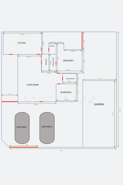 2-BR House, Chon Buri (Pattaya)
