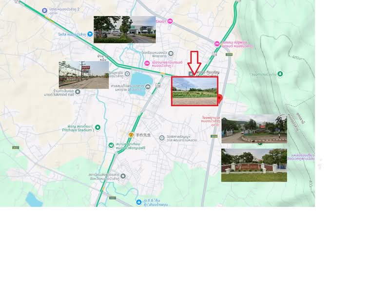 Land of 1,004 Sq. Mt For Sale with Highway Frontage In Nong Bua Lam Phu, Nong Bua Lam Phu