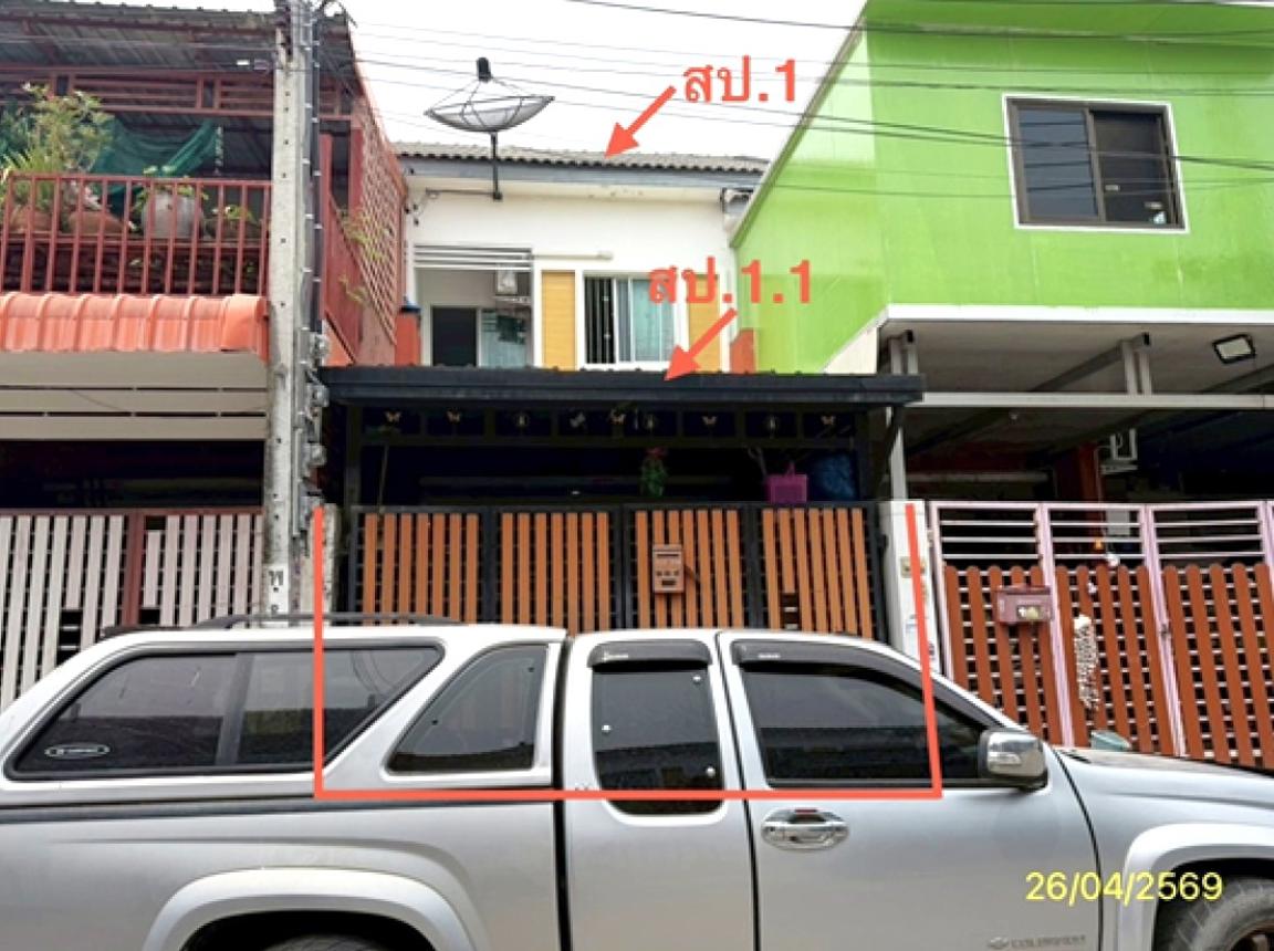 ทาวน์เฮ้าส์ กิตตินคร วิลเลจ (เคหะบางพลี-ลาดหวาย) บางบ่อ สมุทรปราการ