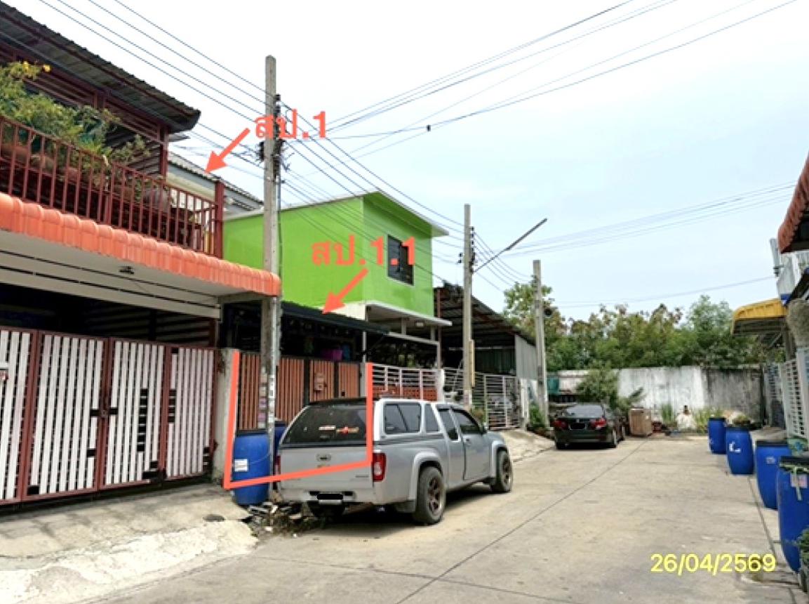 ทาวน์เฮ้าส์ กิตตินคร วิลเลจ (เคหะบางพลี-ลาดหวาย) บางบ่อ สมุทรปราการ