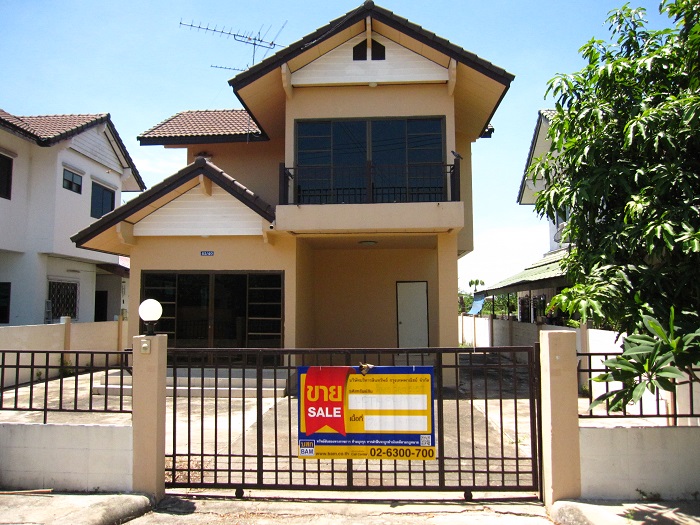 บ้านเดี่ยว โครงการบ้านมโนรมย์เพลส 7 ลำลูกกา