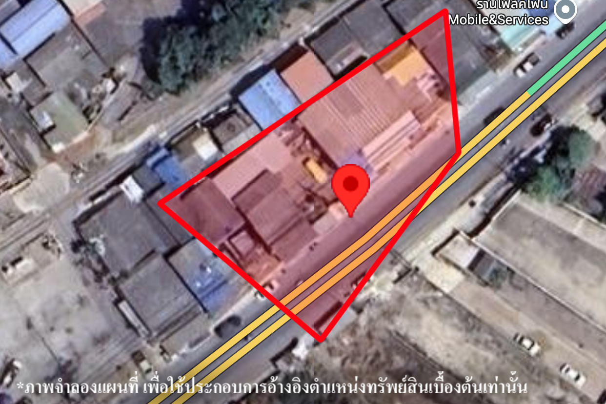 ที่ดินเปล่า ถนนสุทธิวาตวิถี เมืองสมุทรสาคร