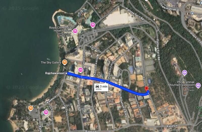 ที่ดินเปล่า แปลงมุม ขนาด 1-0-52 ไร่ เขาพระตำหนัก บางละมุง พัทยา ชลบุรี, Chon Buri (Pattaya)