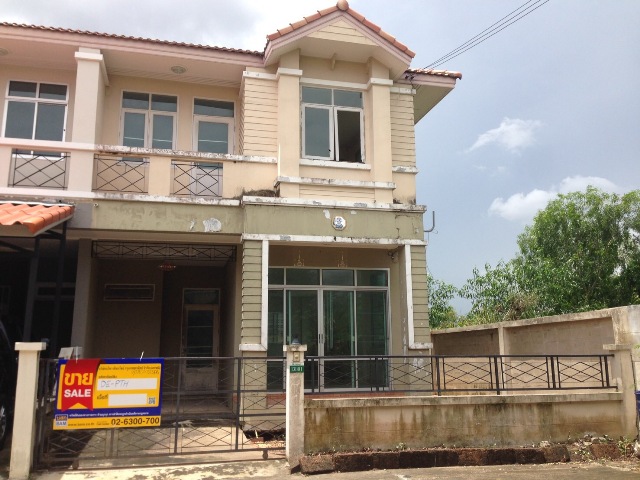 ทาวน์เฮ้าส์ 2 ชั้น โครงการรื่นฤดี ธัญบุรี